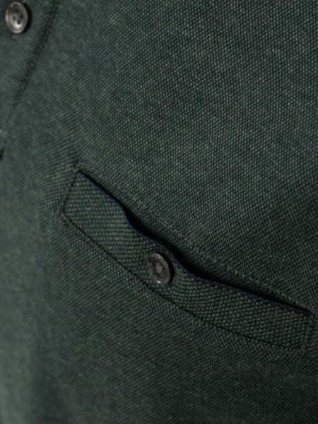 CASAMODA Poloshirt Grün Piqué - Ansicht 2