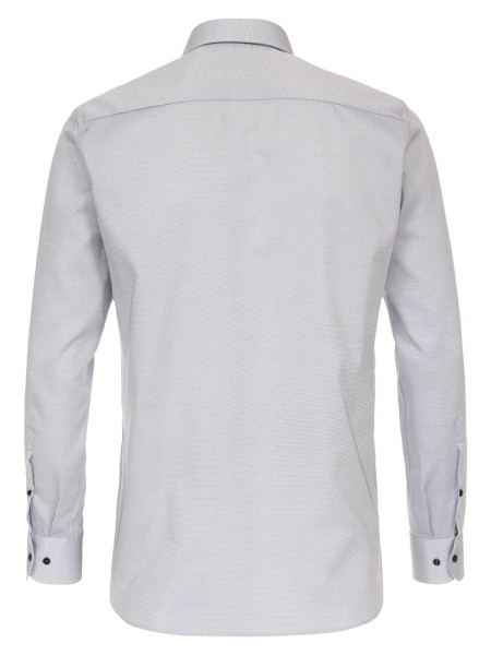 CASAMODA Regular Fit Hemd Hellgrau Kent Natté
