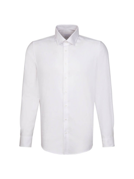 Camisa Seidensticker SLIM PERFORMANCE blanco con cuello Business Kent de corte estrecho