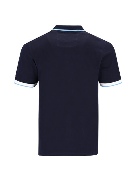 TOM RIPLEY Poloshirt Marine Extrafeine Qualität