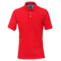 Redmond Poloshirt rot in klassischer Schnittform