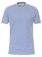 Redmond T-Shirt REGULAR FIT JERSEY hellblau mit Rundhals Kragen in klassischer Schnittform