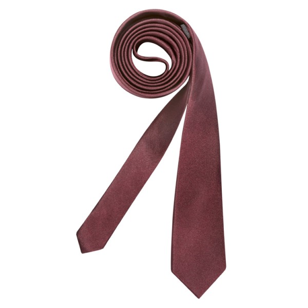 Seidensticker corbata &quot;UNO SUPER SLIM&quot; roja oscuro