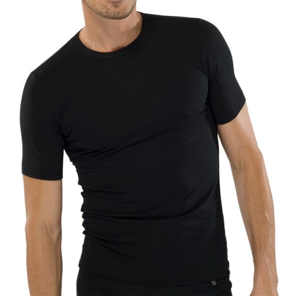 Schiesser &quot;95/5&quot; T-Shirt negro