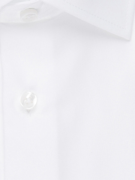 SEIDENSTICKER Tailored Fit Hemd Weiß Business Kent Popeline - Ansicht 3