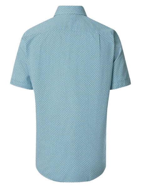 REDMOND Regular Fit Hemd Grün Kent Print