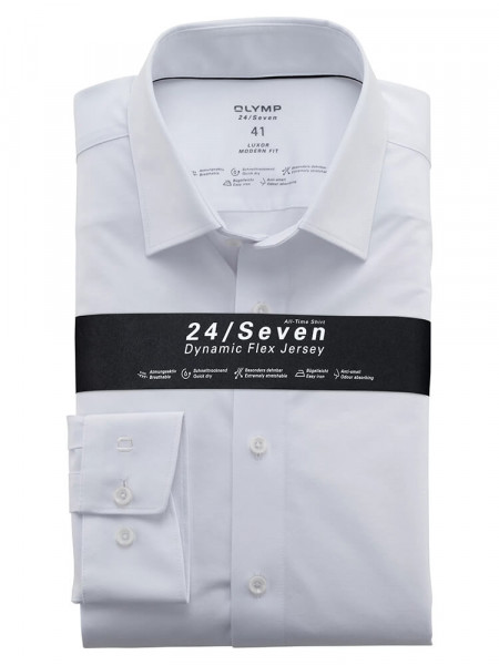 OLYMP Luxor 24/Seven modern fit jersey shirt