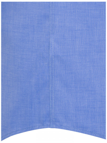 SEIDENSTICKER Regular Fit Hemd Mittelblau Business Kent Fil à Fil - Ansicht 1