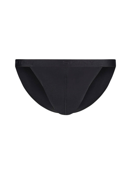 SKINY Regular Fit Schwarz Feinripp - Ansicht 1