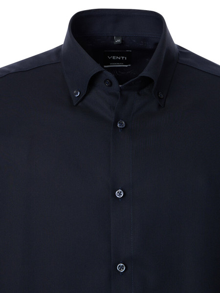 VENTI Regular Fit Hemd Marine Button-Down Fein Oxford - Ansicht 1