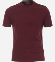 Redmond T-shirt REGULAR FIT JERSEY donkerrood met Ronde hals -kraag in klassieke snit