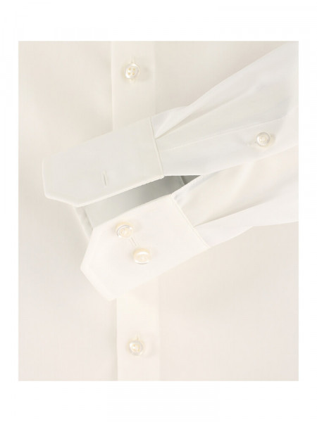 VENTI Regular Fit Hemd Hellbeige Kent Popeline - Ansicht 2