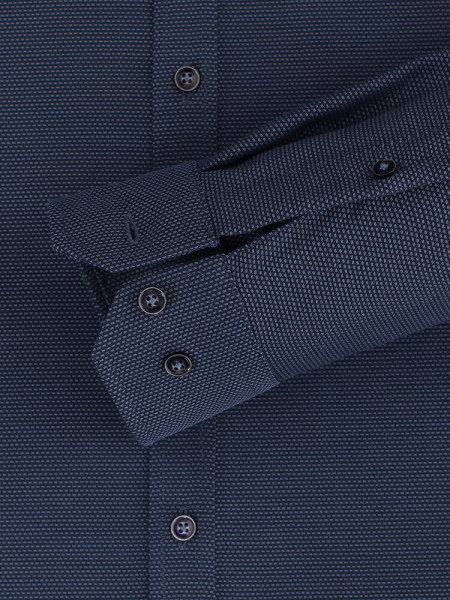 VENTI Slim Fit Hemd Dunkelblau Kent Easy Care  - Ansicht 2