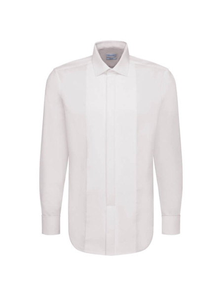 Camisa Seidensticker MODERN UNI POPELINE blanco con cuello Business Kent de corte moderno