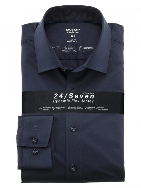 OLYMP Luxor 24/Seven modern fit jersey shirt