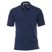 Polo Redmond bleu foncé en coupe classique