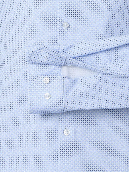 VENTI Slim Fit Hemd Hellblau Kent Jersey - Ansicht 2