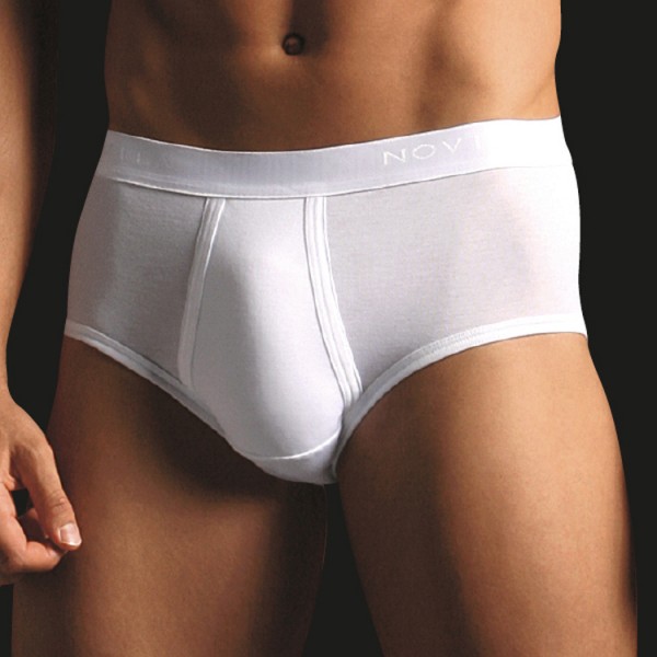 Novila "PURE LUXURY" weißer Slip mit Eingriff