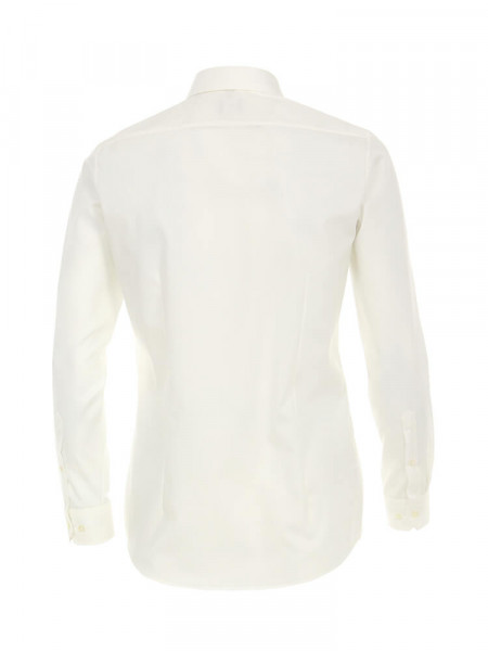 VENTI Slim Fit Hemd Hellbeige Kent Popeline