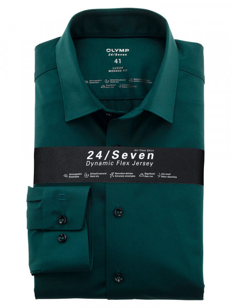 OLYMP Luxor 24/Seven modern fit jersey shirt