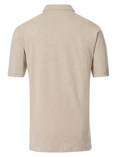 CASAMODA Poloshirt Hellbeige Extrafeine Qualität