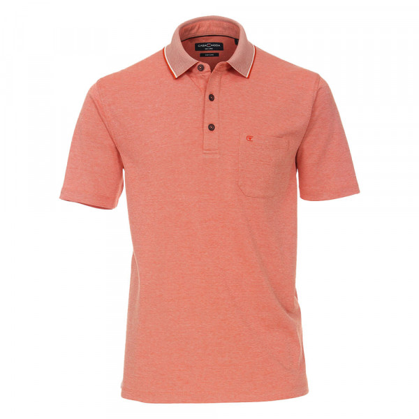 CASAMODA Poloshirt rot in klassischer Schnittform