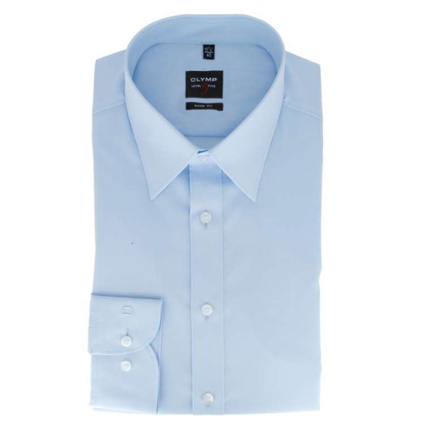 Five | body 609064-10 MENSONO shirt light Level OLYMP blue fit