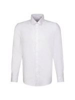 Camisa Seidensticker SLIM PERFORMANCE blanco con cuello Business Kent de corte estrecho