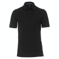 Polo CASAMODA negro de corte clásico