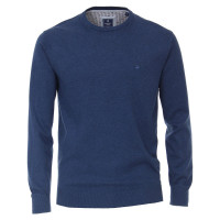 Pullover Redmond blu medio in taglio classico