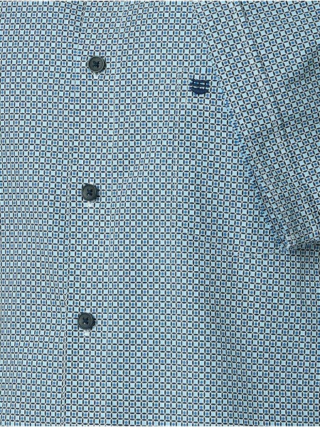 REDMOND Comfort Fit Hemd Hellblau Kent Print - Ansicht 2