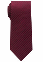 Eterna tie dark red striped