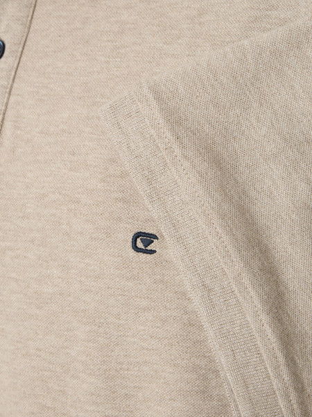 CASAMODA Poloshirt Hellbeige Extrafeine Qualität - Ansicht 2