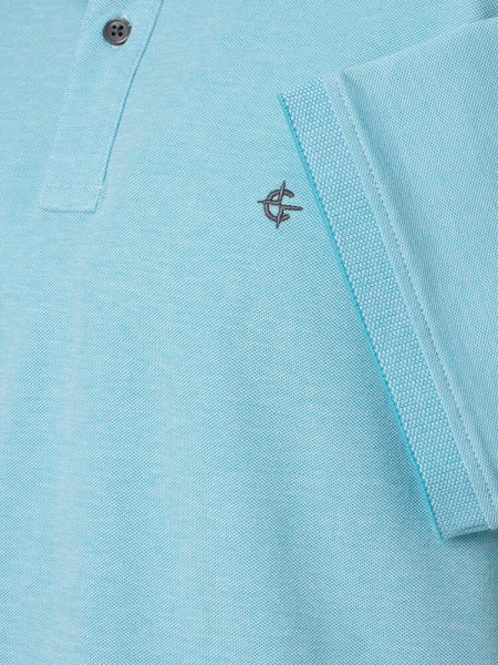 CASAMODA Poloshirt Türkis Extrafeine Qualität - Ansicht 2