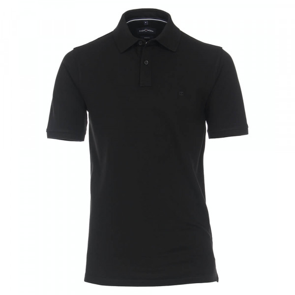 CASAMODA polo shirt black in classic cut