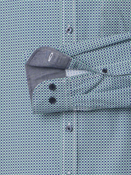 CASAMODA Regular Fit Hemd Grün Kent Easy Care  - Ansicht 2