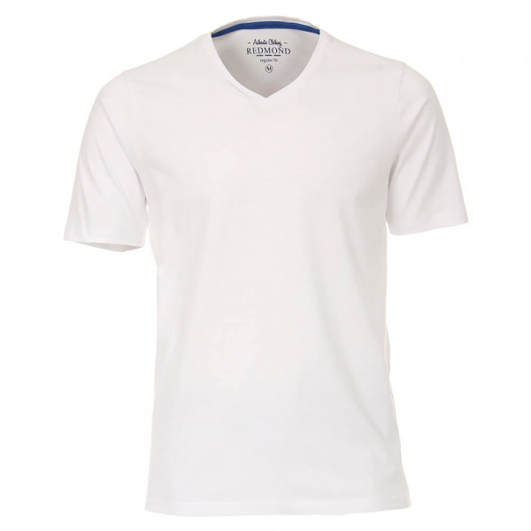 Camiseta Redmond blanco de corte clásico