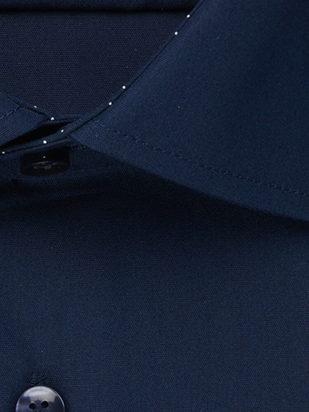 SEIDENSTICKER Regular Fit Hemd Marine Business Kent Popeline - Ansicht 3