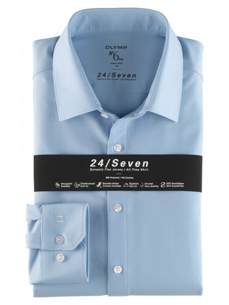 OLYMP No. Six 24/Seven super slim Jerseyhemd
