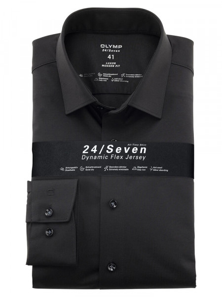 OLYMP Luxor 24/Seven modern fit jersey shirt