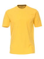 Redmond T-Shirt REGULAR FIT JERSEY gelb mit Rundhals Kragen in klassischer Schnittform