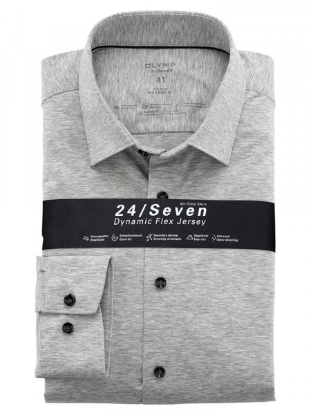 OLYMP Luxor 24/Seven modern fit jersey shirt