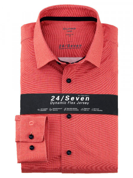 OLYMP Luxor 24/Seven modern fit Jerseyhemd