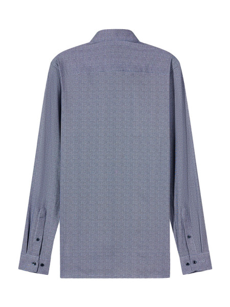 OLYMP Regular Fit Hemd Dunkelblau New Kent Jersey