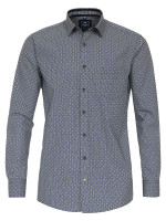 Camicia Redmond REGULAR FIT PRINT verde con Kent collar in taglio classico