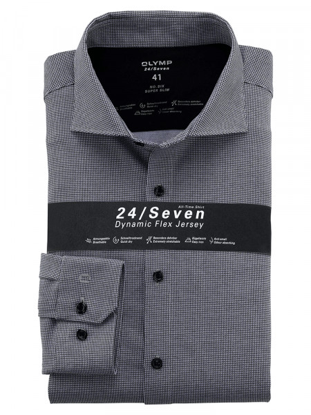 Camicia in jersey OLYMP No. Six 24/Seven super slim