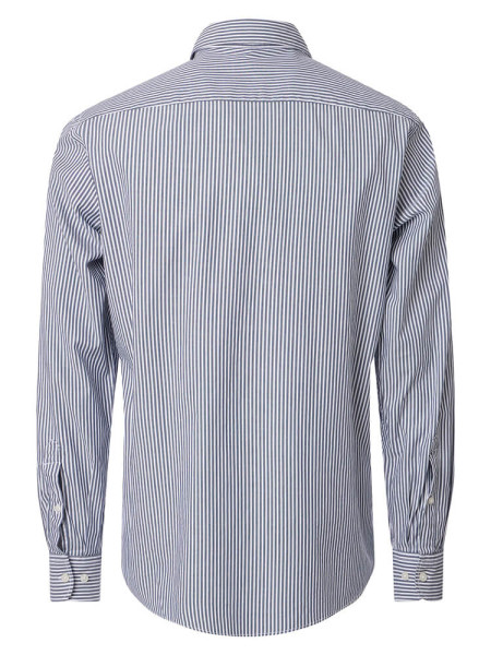 CASAMODA Regular Fit Hemd Dunkelblau Button-Down Easy Care