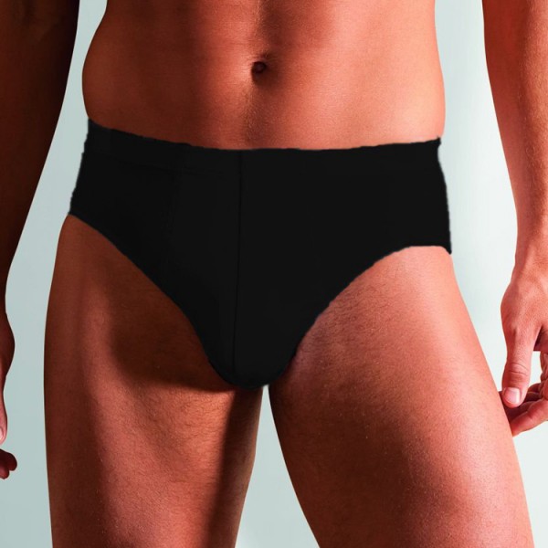 Novila &quot;STRETCH COTTON&quot; black brief