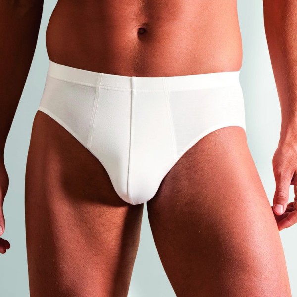 Novila &quot;STRETCH COTTON&quot; white brief