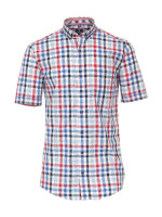 Redmond Hemd REGULAR FIT FEIN OXFORD rot mit Button Down Kragen in klassischer Schnittform